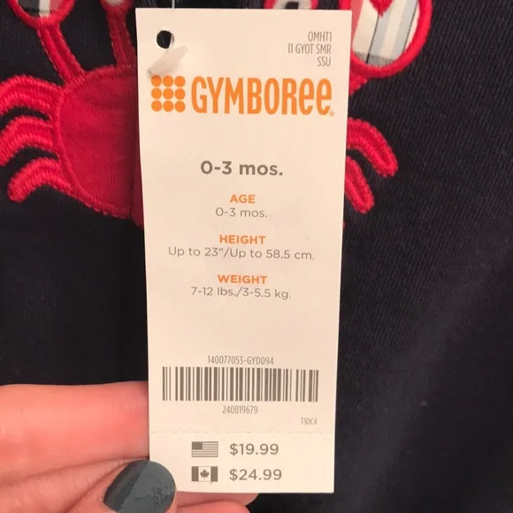 Gymboree zip up hoodie - Picture 3 of 4